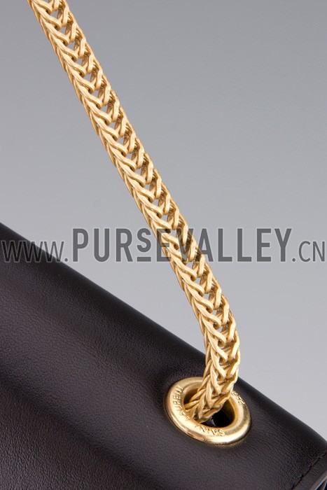Saint Laurent Cassandre Tassel Black Shoulder Bag