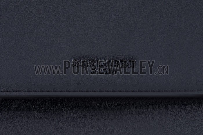 YSL Betty Medium Chain Shoulder Bag Black-White