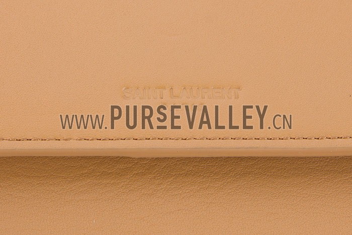 YSL Betty Medium Chain Shoulder Sand