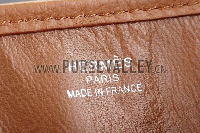 Hermes Tan Evelyne Shoulder Bag