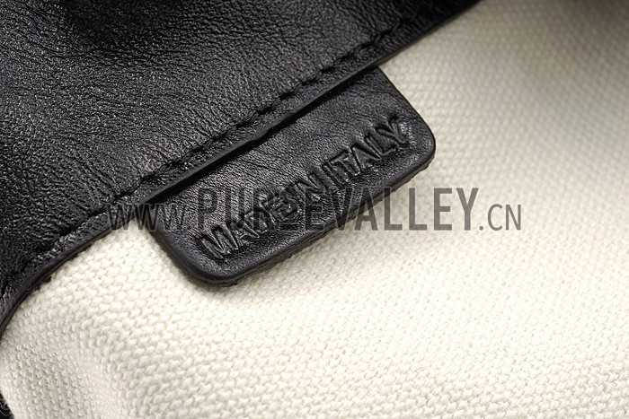 Burberry Medium Canvas Check Hobo Bag Black 607819