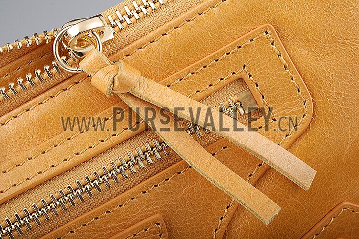 Balenciaga Clutch Marigold With Gold Hardware 607841