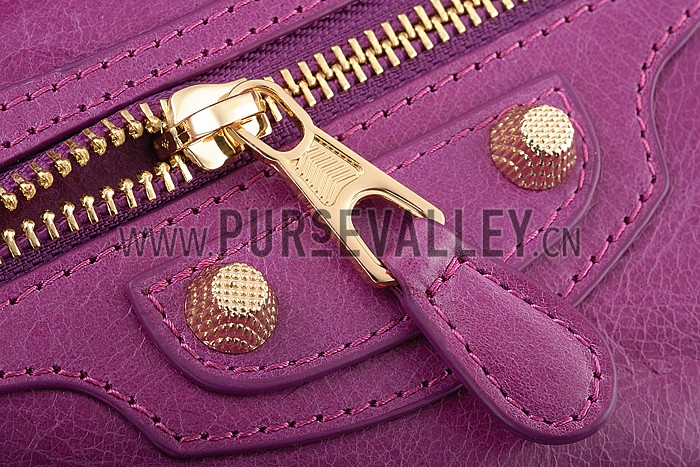 Balenciaga Mini City Bag Magenta 607846