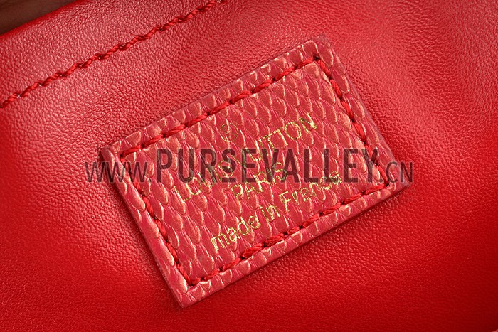 Louis Vuitton Montaigne Empreinte BB Red 607870