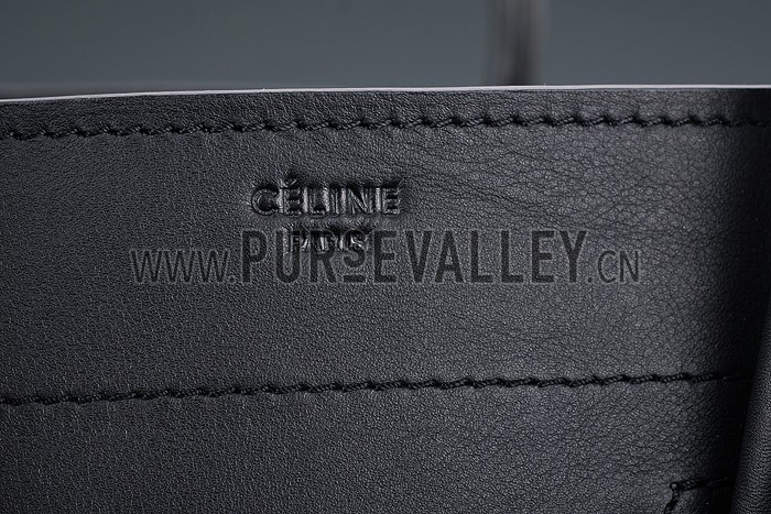 Celine Luggage Phantom Tote Black