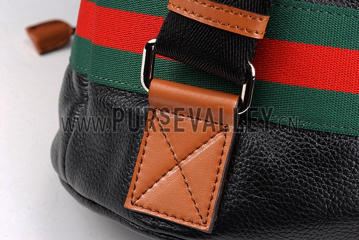 Gucci Web Backpack Black 607927