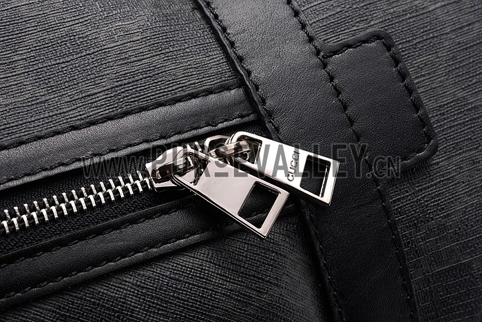 Gucci GG Canvas Backpack Black/Grey 607932