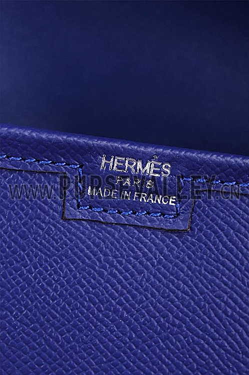 Hermes Jige Elan 29 Blue Electric Clutch 608009