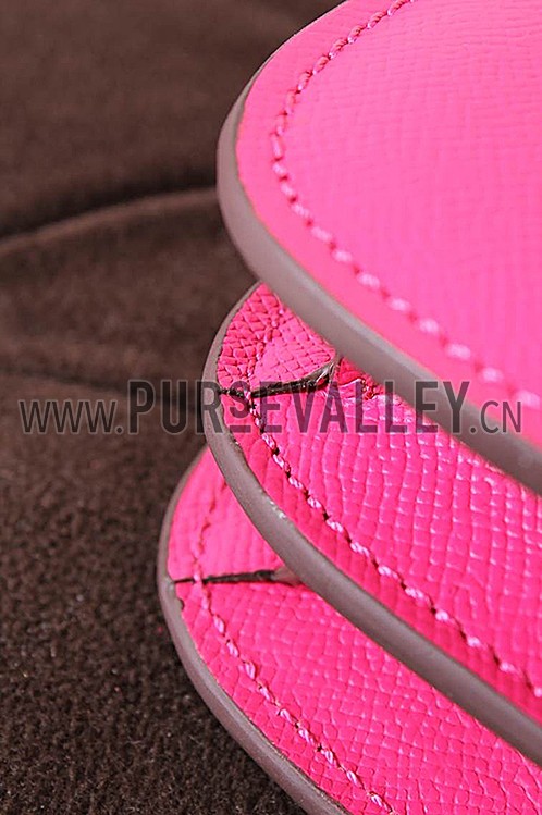 Hermes Constance Rose Tyrien With Gold Hardware 608115