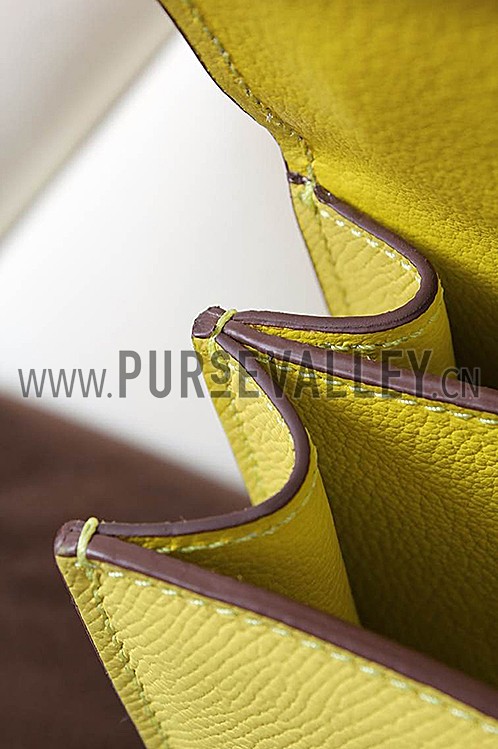 Hermes Constance Elan Yellow 608131