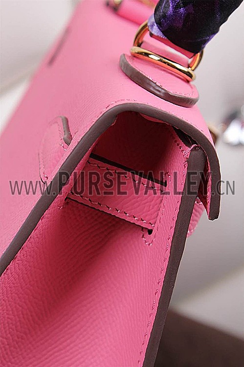 Hermes Kelly Pink 608136