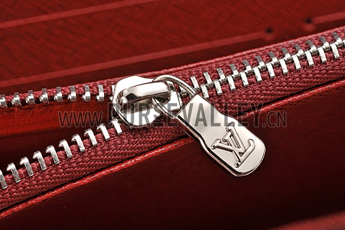 Louis Vuitton Red Epi Leather Sarah Wallet