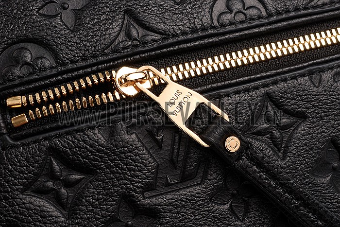 Louis Vuitton Monogram Empreinte Bastille Black 608245
