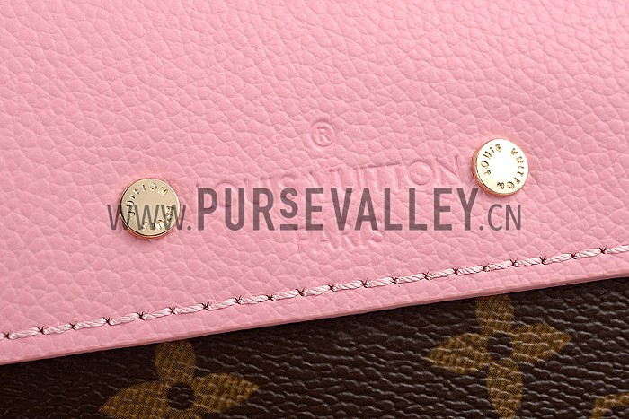 Louis Vuitton Pallas Chain Bag Pink 608249