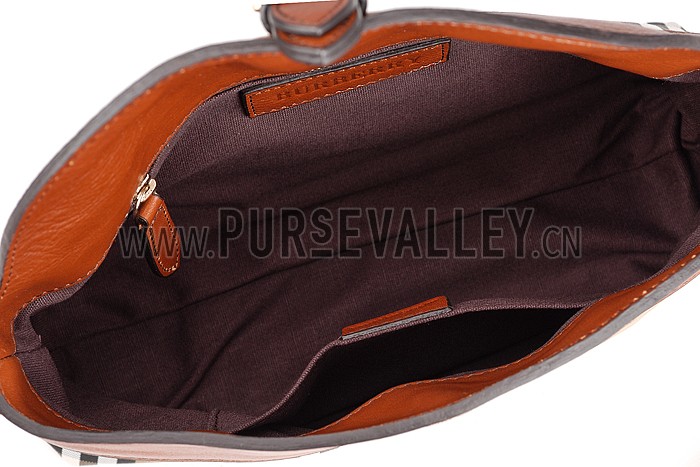 Burberry Small Horseferry Check Crossbody Bag Honey Tan 608268