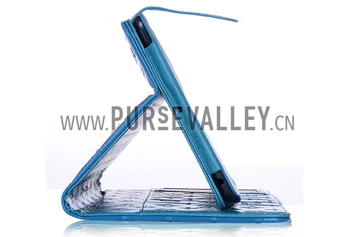 Louis Vuitton Vernis Mini iPad Wallet Case Blue