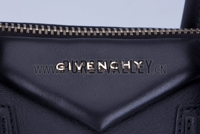 Givenchy Antigona Black Leather Bag