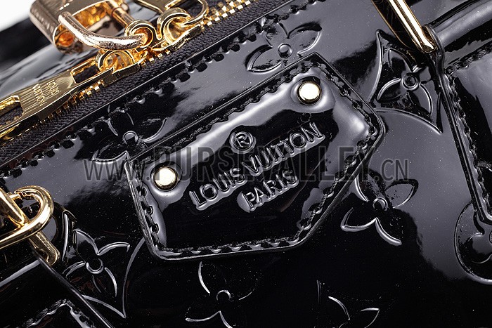 Louis Vuitton Monogram Vernis Montana Black 607364
