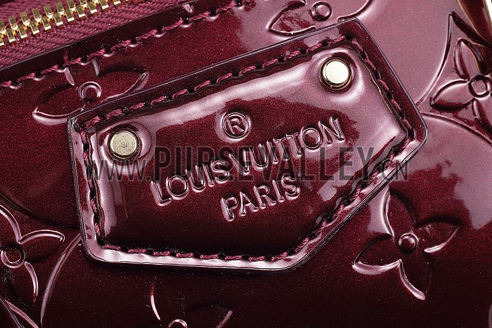 Louis Vuitton Monogram Vernis Montana Plum (Dark Red) 607369