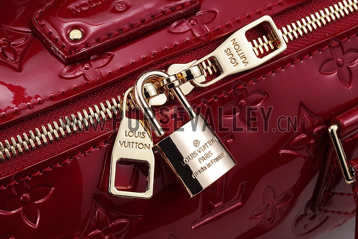 Louis Vuitton Monogram Vernis Montana Pomme D'Amour (Red) 607370