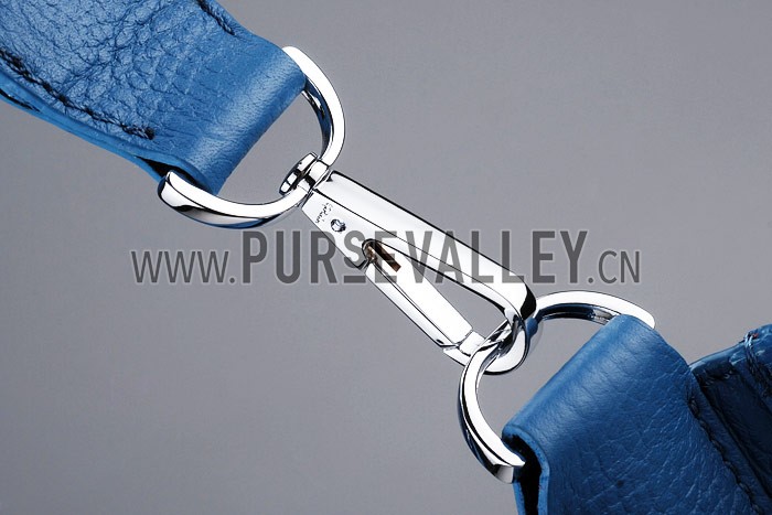 Hermes Blue Evelyne Shoulder Bag
