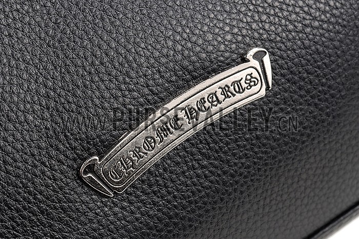 Chrome Hearts Brown Tweed Handbag 607424