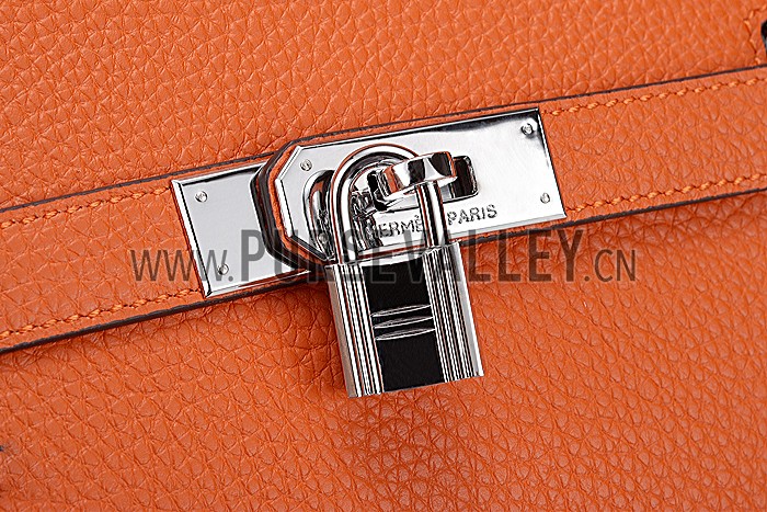 Hermes Jypsiere 31 Orange Bag 607475