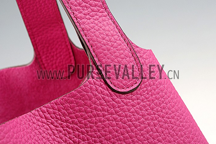 Hermes Picotin MM Fuchsia 607503