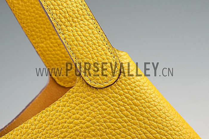 Hermes Picotin MM Yellow 607504