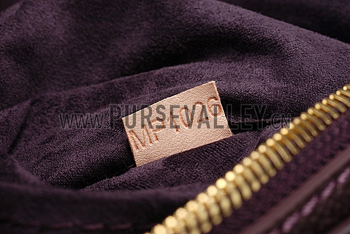 Louis Vuitton Monogram Canvas Pochette Pallas Purple 607524