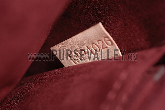 Louis Vuitton Pochette Pallas Monogram Dark Red 607545
