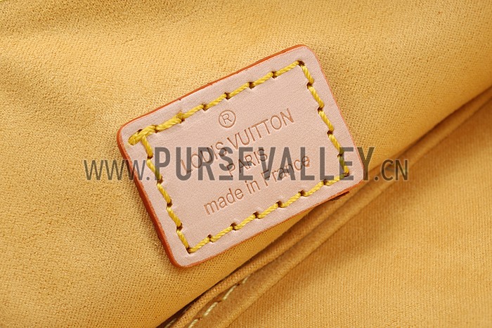 Louis Vuitton Pochette Pallas Monogram Yellow 607546