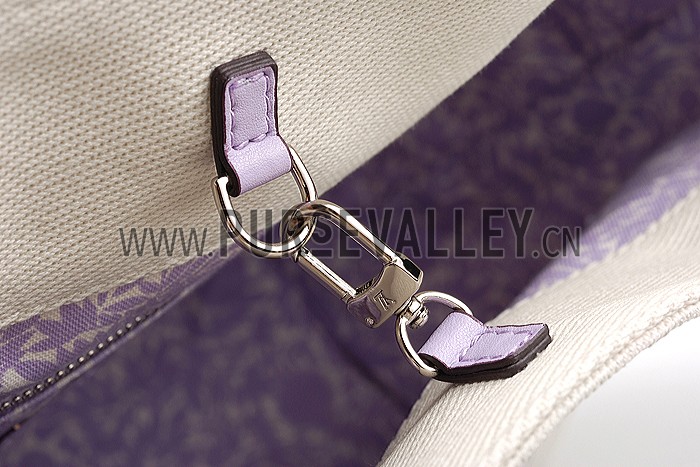 Louis Vuitton Cabas Canvas Bag Lilas 607766