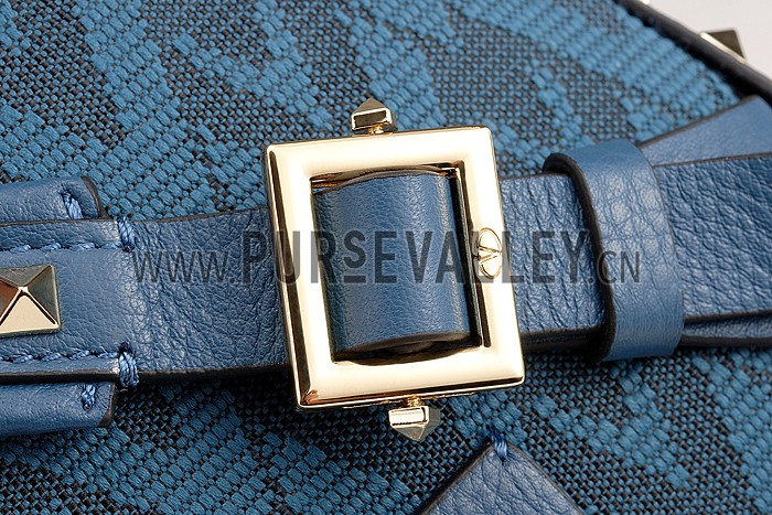 Valentino Viva Valentino Fabric Min Backpack Blue