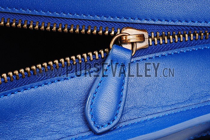 Celine Micro Luggage Blue