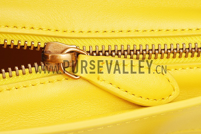 Celine Micro Luggage Yellow
