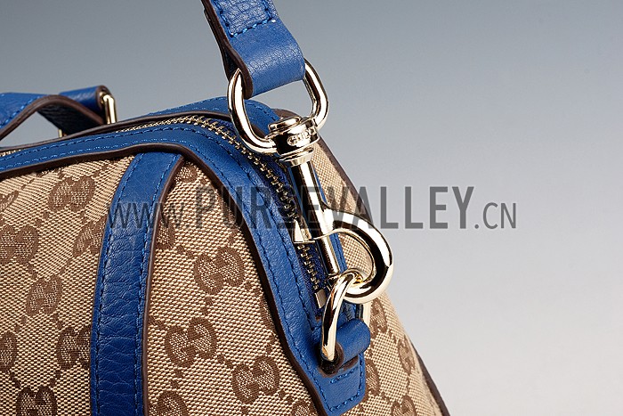 Gucci GG Classic Top Handle Bag Blue