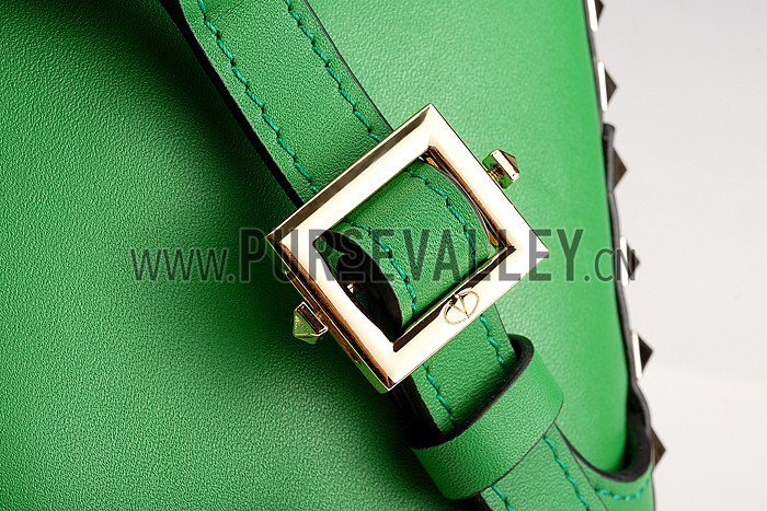 Valentino RockStud Green Backpack