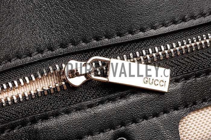 Gucci Interlocking Shoulder Bag Black