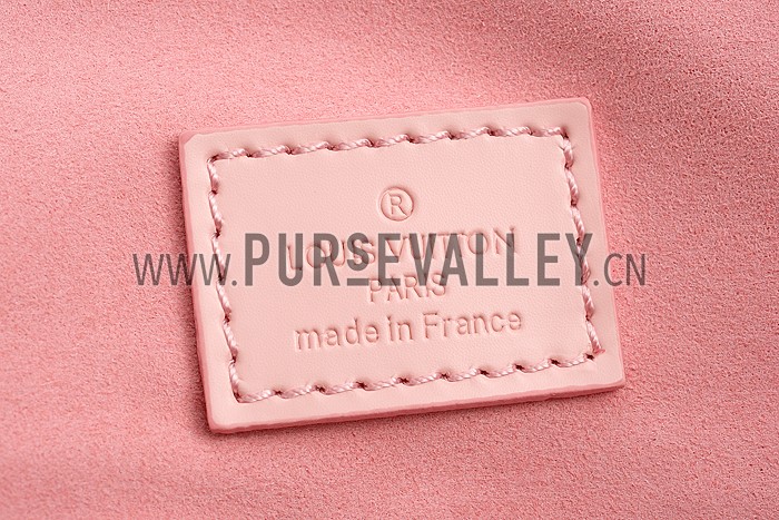 Louis Vuitton Cassa Hobo Damier Ebene Canvas Pink