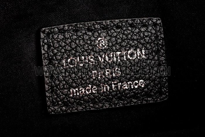 Louis Vuitton Monogram Pallas Shopper Bag Black