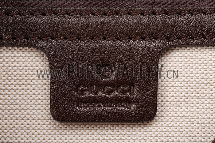 Gucci Lady Web GG Small Canvas Bag Brown