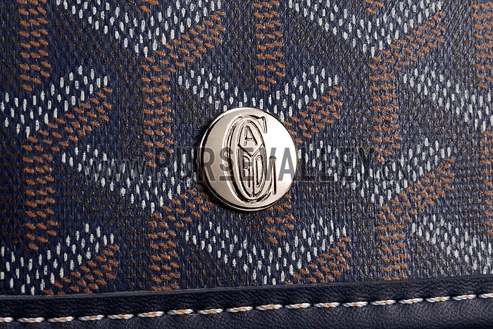 Goyard St Louis Tote Navy Blue