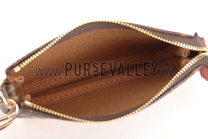 Louis Vuitton Mini Pochette Accessories Evaison Monogram Canvas