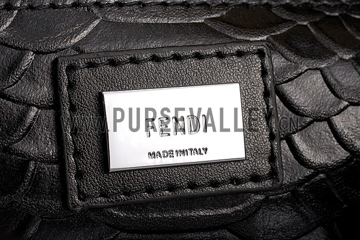 Fendi Peekaboo Medium Black Bag