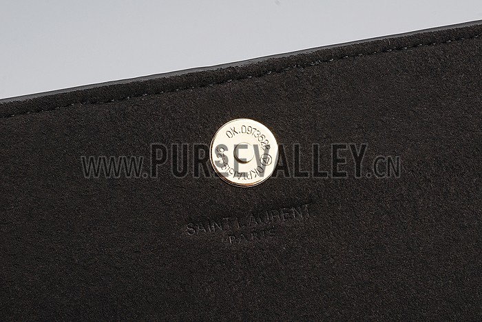 Saint Laurent Classic Monogramme Studded Clutch 608309