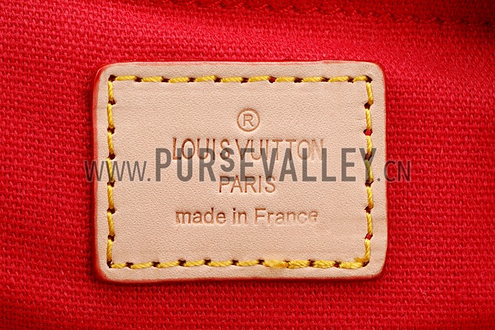 Louis Vuitton Monogram Pallas Clutch Dark Red 18926643