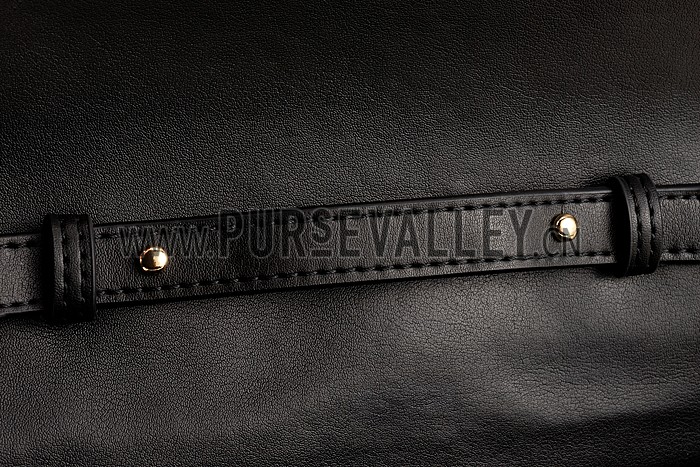 Saint Laurent High School Matelasse Medium Bag Black