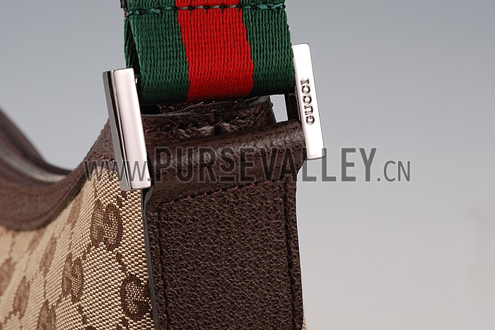 Gucci Original GG Canvas Messenger Bag Brown
