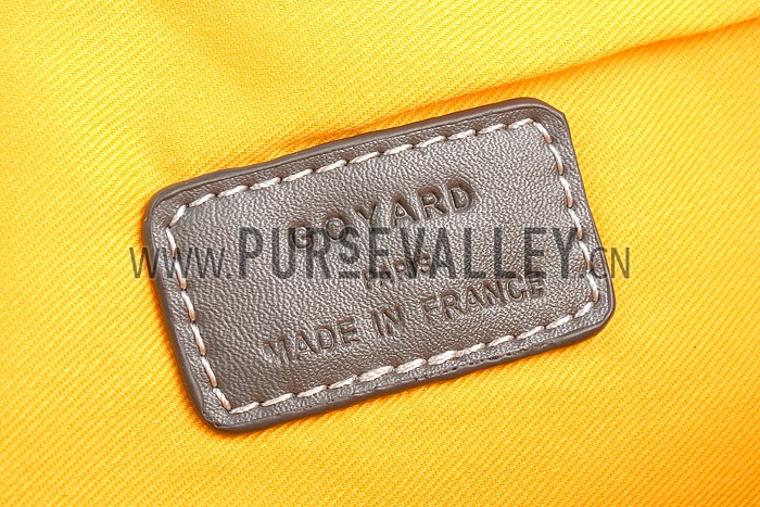 Goyard Zipped Pouch Grey